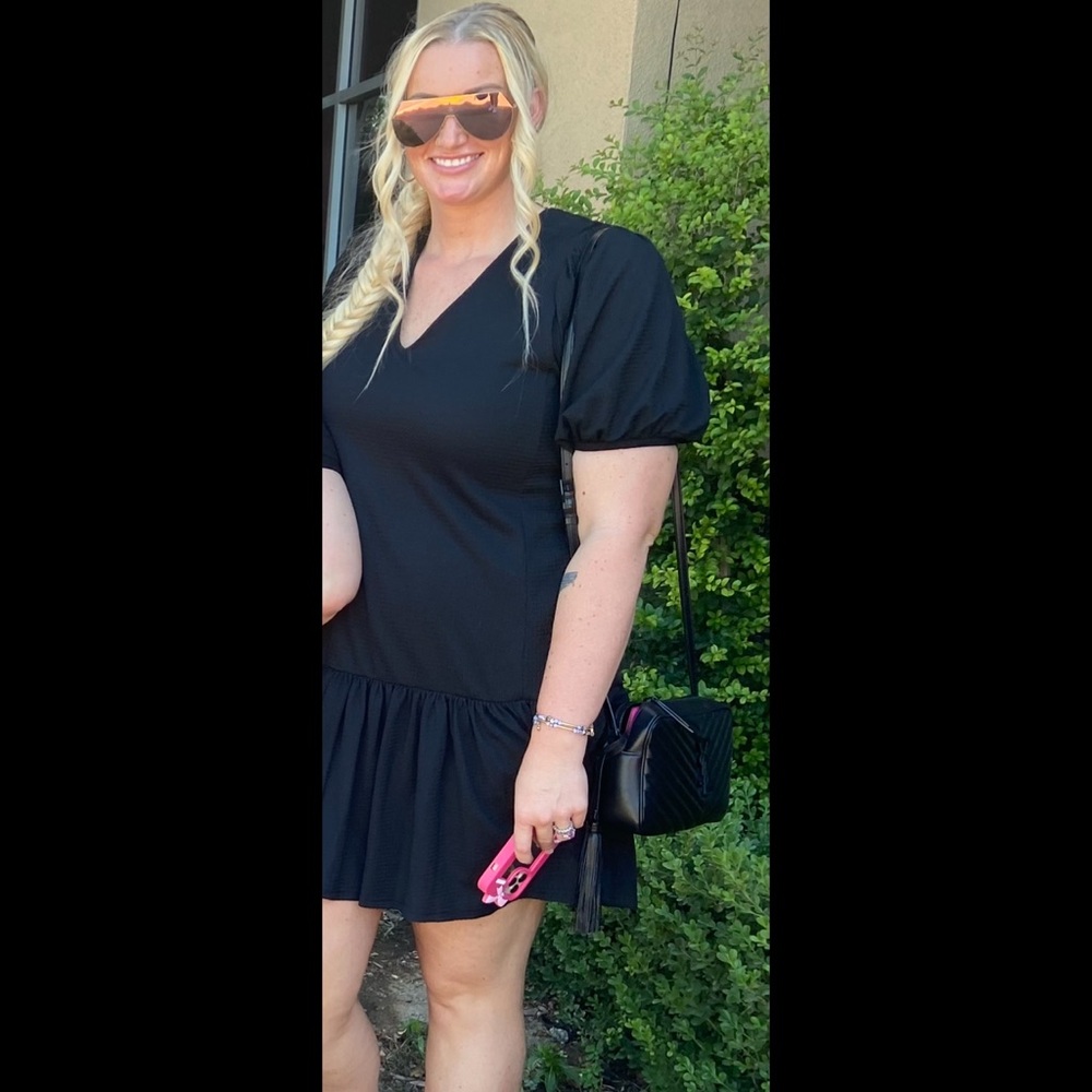 Black Bow Dress